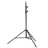 NEEWER Pro 9Fuß/260cm Spring Loaded Heavy Duty Photo Studio Light Stand mit 1/4' Schraube & 5/8 Stud für Video, Portrait und Fotografie Beleuchtung