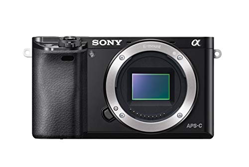 Sony Alpha 6000 Systemkamera (24 Megapixel, 7,6 cm (3') LCD-Display, Exmor APS-C Sensor, Full-HD, High Speed Hybrid AF) schwarz