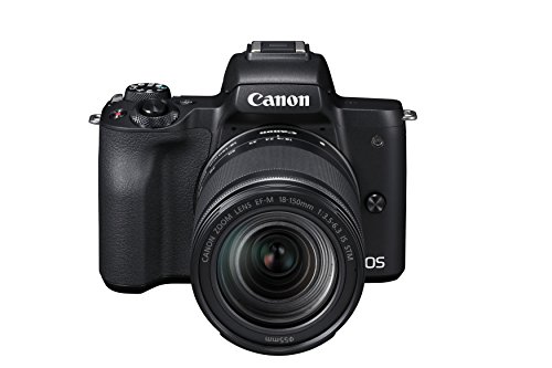 Canon EOS M50 Systemkamera spiegellos - mit Objektiv EF-M 18-150mm IS STM (24,1 MP, dreh- u. schwenkbares 7,5cm (3 Zoll) Touchscreen-LCD Display, Digic 8, 4K Video, OLED EVF,...