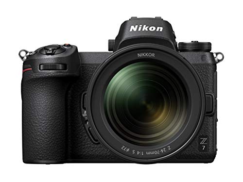 Nikon Z 7 Spiegellose Vollformat-Kamera mit Nikon 24-70 mm 1:4 S und FTZ-Adapter (45,7 MP, AF mit 493 Messfeldern, 5 Achsen-Bildstabilisator, OLED-Sucher mit 3,69 Millionen...