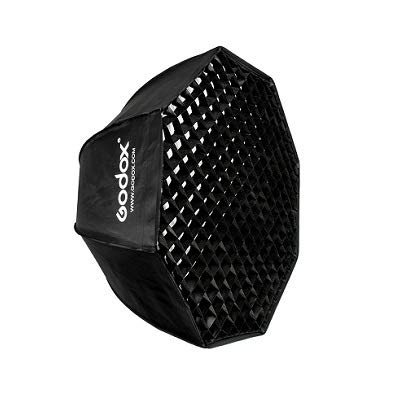 Godox SB-UE Softbox, 80 cm tragbar achteckig Softbox mit Bowens-Halterung für Blitzgerät