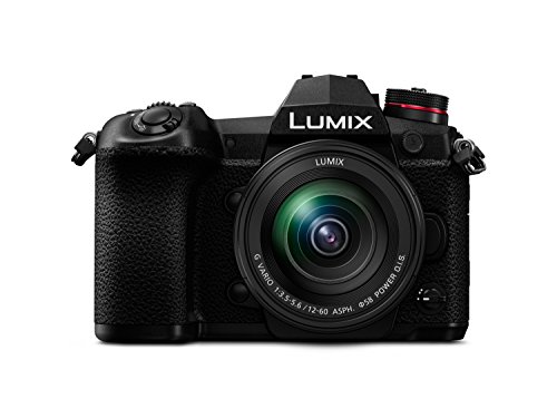 Panasonic Lumix DC-G9MEG-K Systemkamera mit 12-60mm Objektiv (20 MP, 4K/6K, Dual I.S., Staub und Spritzwasserschutz, schwarz)