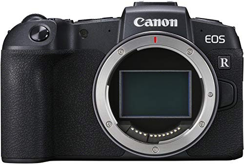 Canon EOS RP Vollformat Systemkamera Gehäuse (spiegellos, 26,2 MP, 7,5cm (3 Zoll) Clear View LCD II Display, Digic 8, 4K Video, WLAN, Bluetooth), schwarz