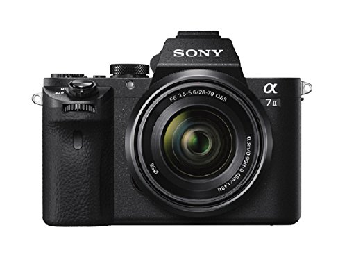 Sony Alpha 7 II | Spiegellose Vollformat-Kamera mit Sony 28-70 mm f/3.5-5.6 Zoom-Objektiv (24,3 Megapixel, schneller Hybrid-Autofokus, optische 5-Achsen-Bildstabilisierung,...