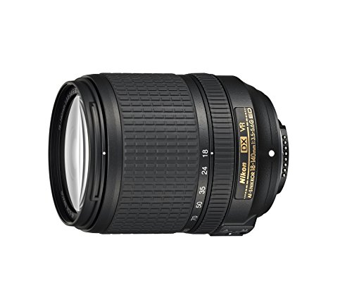 Nikon 18-140 mm / F 3.5-5.6 AF-S G DX ED VR II Objektiv (F-Anschluss, Autofocus, Bildstabilisator) schwarz