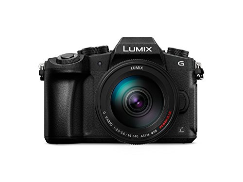 Panasonic LUMIX DMC-G81HAEGK Systemkamera 4K mit 14-140 mm MFT Objektiv, 16 MP, Dual I.S, Hybrid-Kontrast-AF, 4K Fotokamera, schwarz
