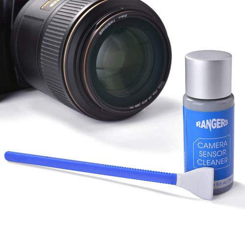 Rangers 12 teiliges APS-C Sensor Set, trockene Reinigungstupfer und 15 ml alkoholfreie Reinigungslösung für DSLR CMOS Digital Kamera, Objektive, Vakuumverpackung,...