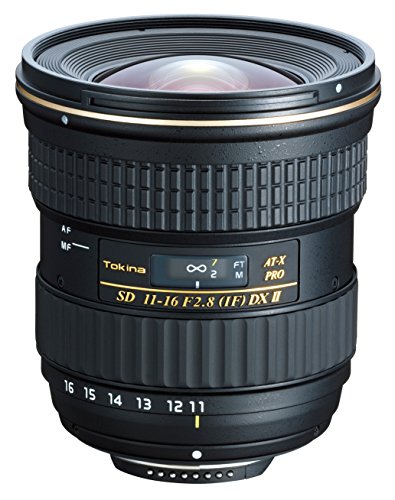 Tokina AT-X 11-16mm f/2,8 Pro DX II Ultraweitwinkelzoom-Objektiv (77 mm Filtergewinde) für Canon Objektivbajonett