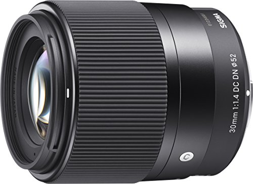 Sigma 30mm 302965 F1,4 DC DN Contemporary Objektiv (52mm Filtergewinde) für Sony-E Objektivbajonett