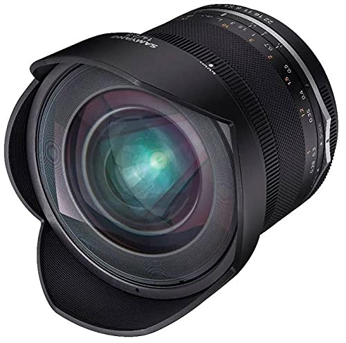 Samyang MF 14mm F2,8 MK2 für Nikon F AE – Weitwinkel Objektiv manueller Fokus für Vollformat und APS-C Festbrennweite Nikon F Mount, 2. Generation D7200, D750, D810, D500,...
